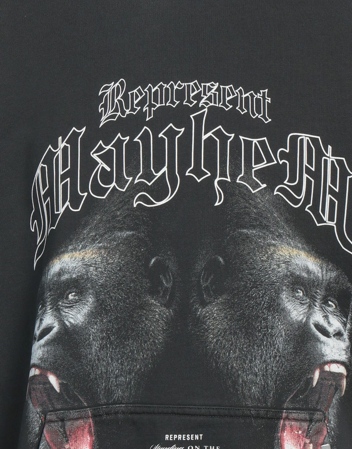 Represent Mens Sweatshirt Charcoal