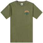 Hikerdelic Men's Original Logo T-Shirt in Khaki