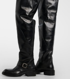 Saint Laurent Joe leather over-the-knee boots