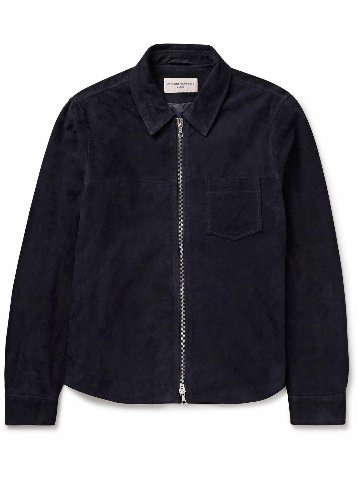 Officine Générale - Gianni Leather Jacket - Black Officine