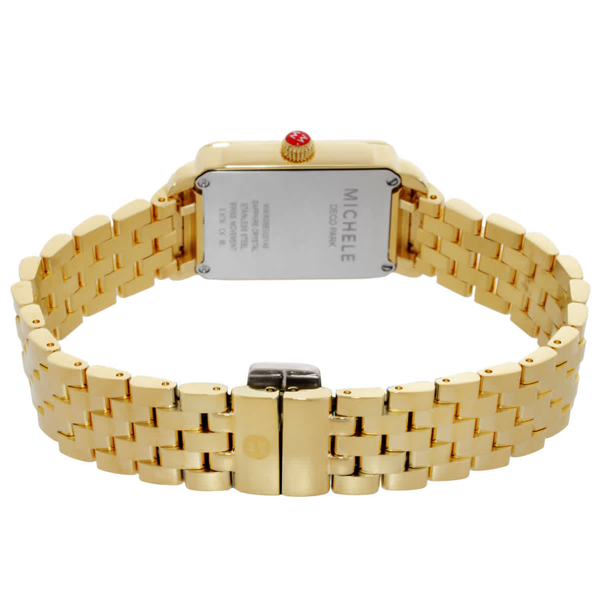 Michele Deco Park Quartz White Dial Ladies Watch MWW06E000146
