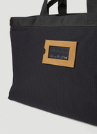 Acne Studios - Tonal Check Tote Bag in Black