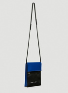 Tribeca Crossbody Pouch Bag in Blue