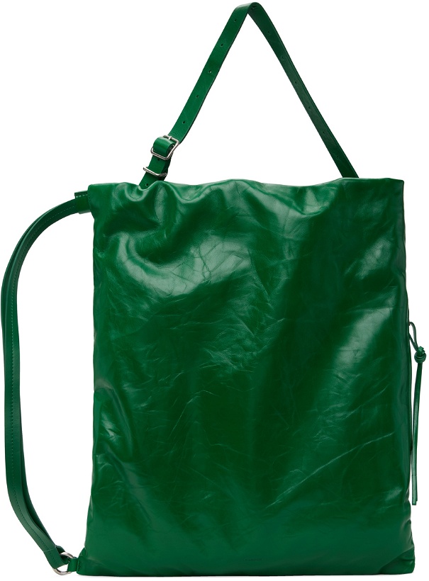 Photo: Jil Sander Green Drawstring Bag