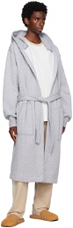 Reigning Champ Gray Hooded Robe