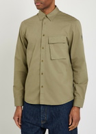 Belstaff Scale Cotton Shirt Green