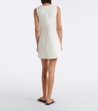 Posse Odette ramie and cotton minidress