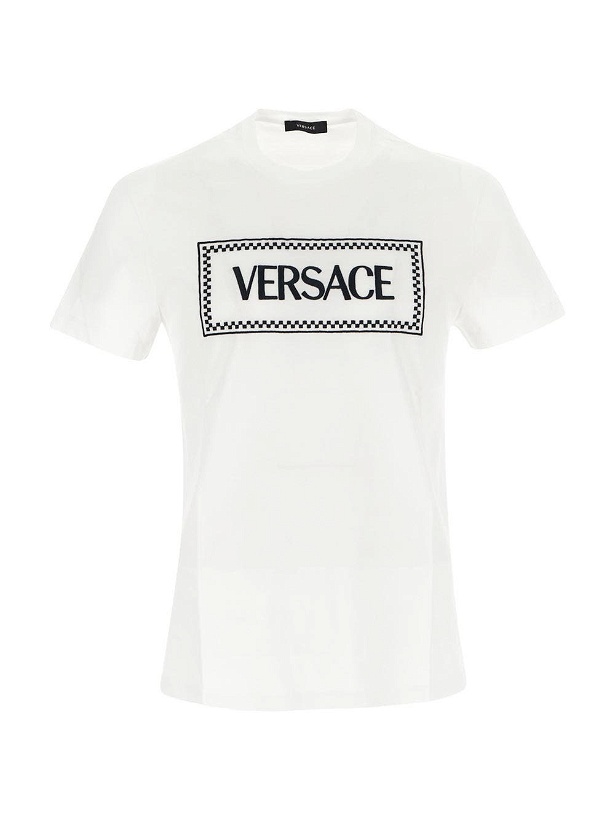 Photo: Versace Logo Cotton T Shirt