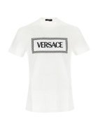 Versace Logo Cotton T Shirt
