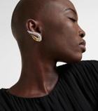 Yeprem Golden Strada 18kt gold earrings with diamonds