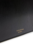 Victoria Beckham Dorian Small Grained Leather top Handle bag - Black - One Size