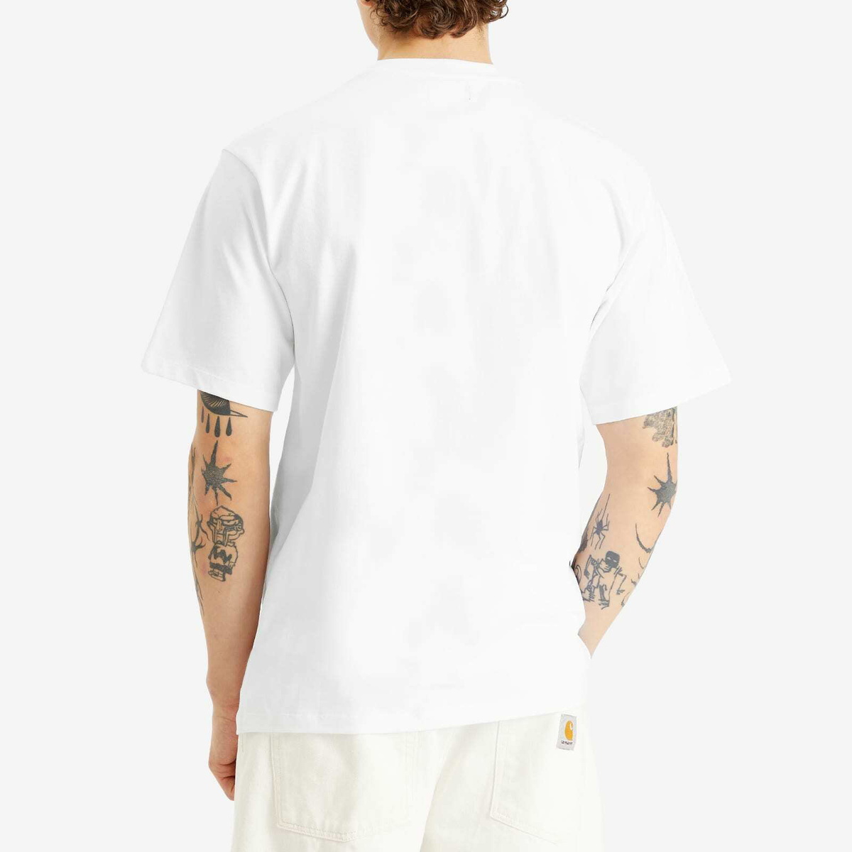 Late Checkout Men's Script T-Shirt in White