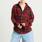 SUNDAYFRUITMARKET Women's Sunday Check Shirt in Pink