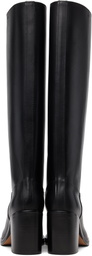 A.P.C. Black 'Les Bottes' Tall Boots