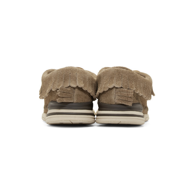 Visvim Tan Maliseet Shaman-Folk Moccasin Sneakers Visvim