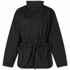 Wardrobe.nyc Women's Longline Parka Jacket in Black
