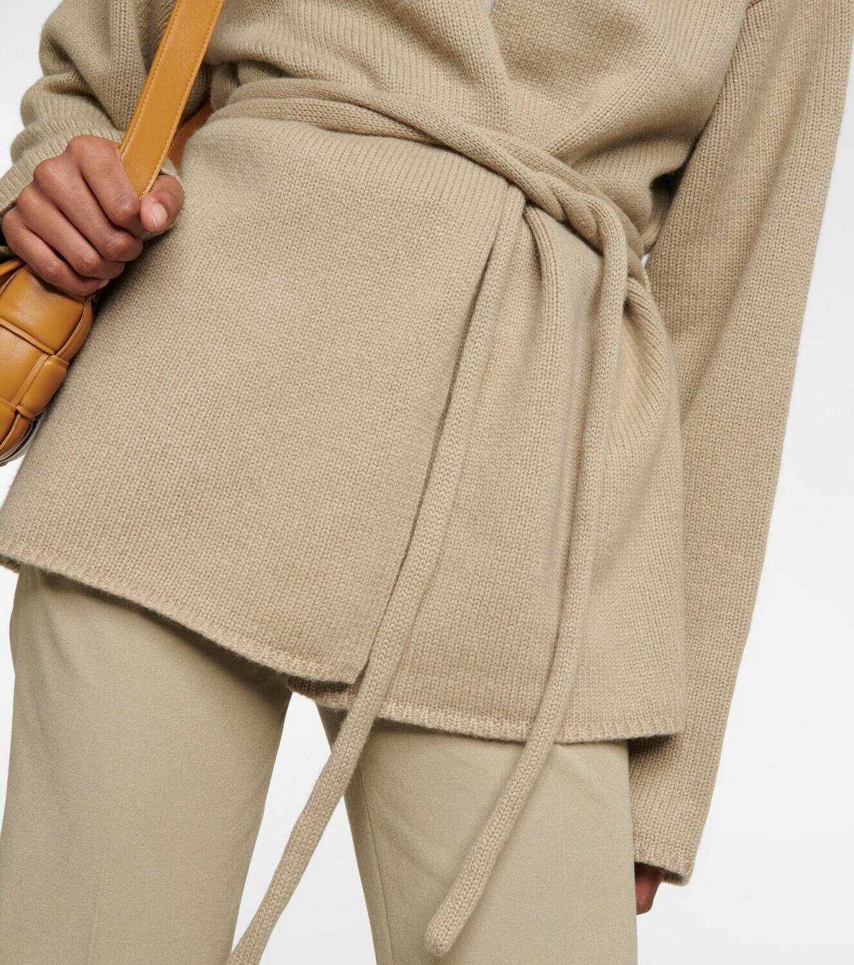 Joseph - Belted cashmere cardigan