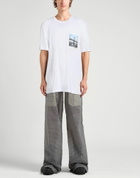 Helmut Lang Mens T-shirt in White