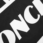 Moncler Men's Stripe Logo T-Shirt in Black