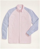 Brooks Brothers Men's Regent Regular-Fit Original Oxford Raglan Fun Shirt