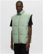 Edwin Detachable Sleeves Puffer Green - Mens - Down & Puffer Jackets