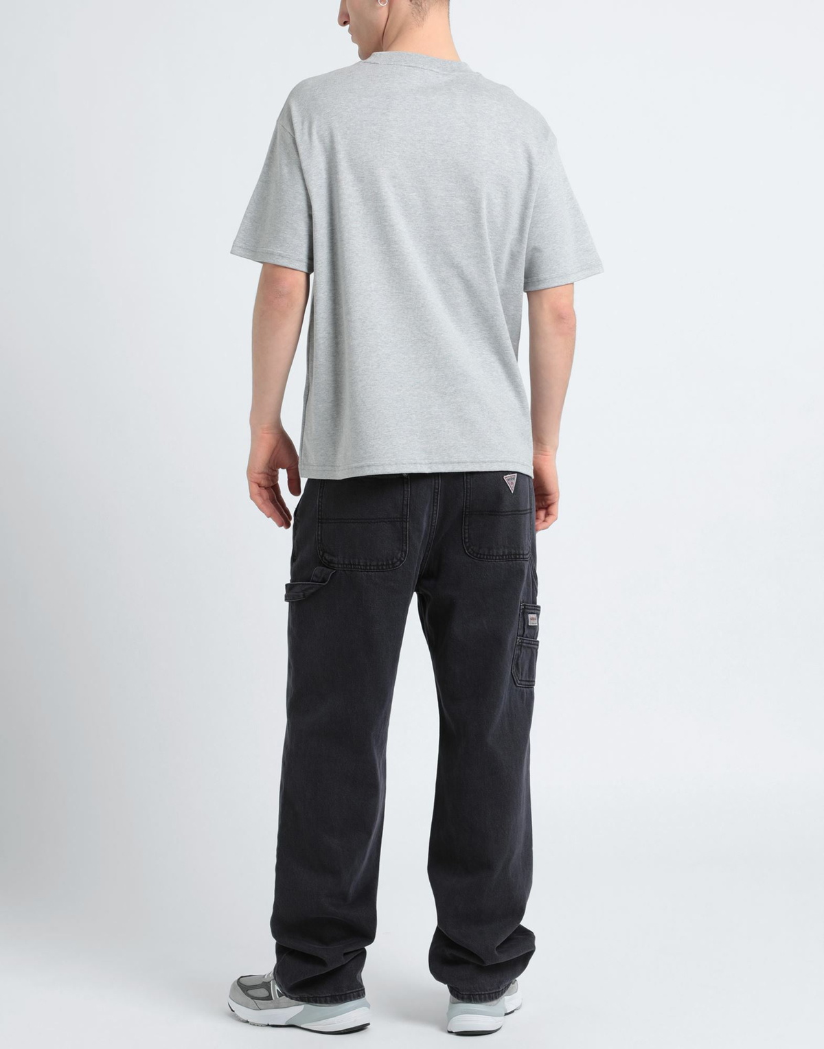 Gcds Mens T-shirt in Grey