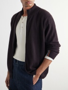 Paul Smith - Cashmere Zip-Up Cardigan - Brown