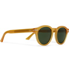 Cutler and Gross - 1338 Round-Frame Acetate Sunglasses - Yellow