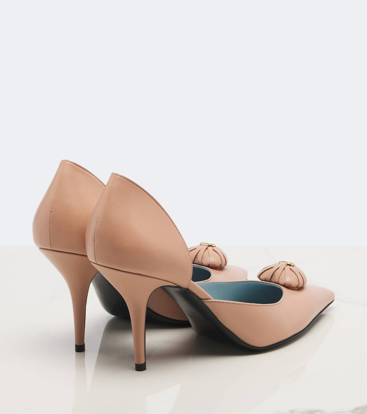 Valentino Garavani Cœur Royal leather pumps