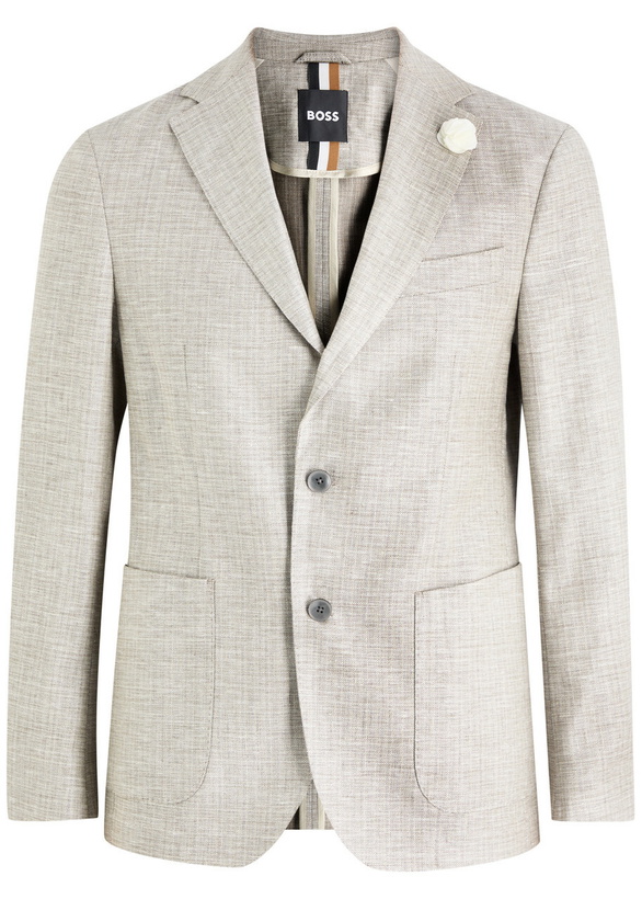 Photo: Boss Hanry Woven Beige