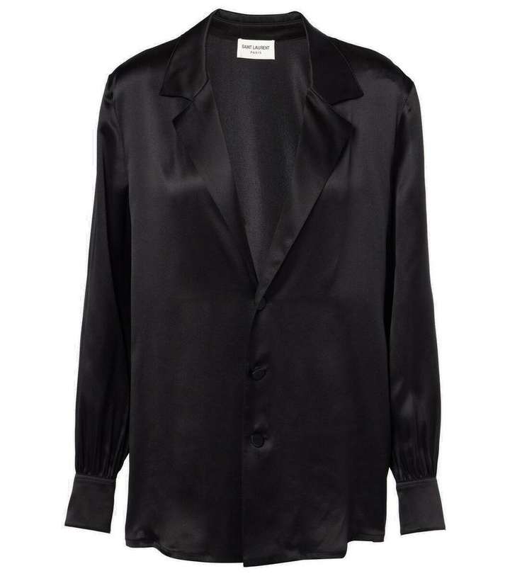 Photo: Saint Laurent Satin shirt