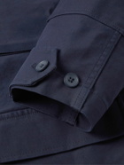 NN07 - Jarl Cotton-Blend Shirt Jacket - Blue