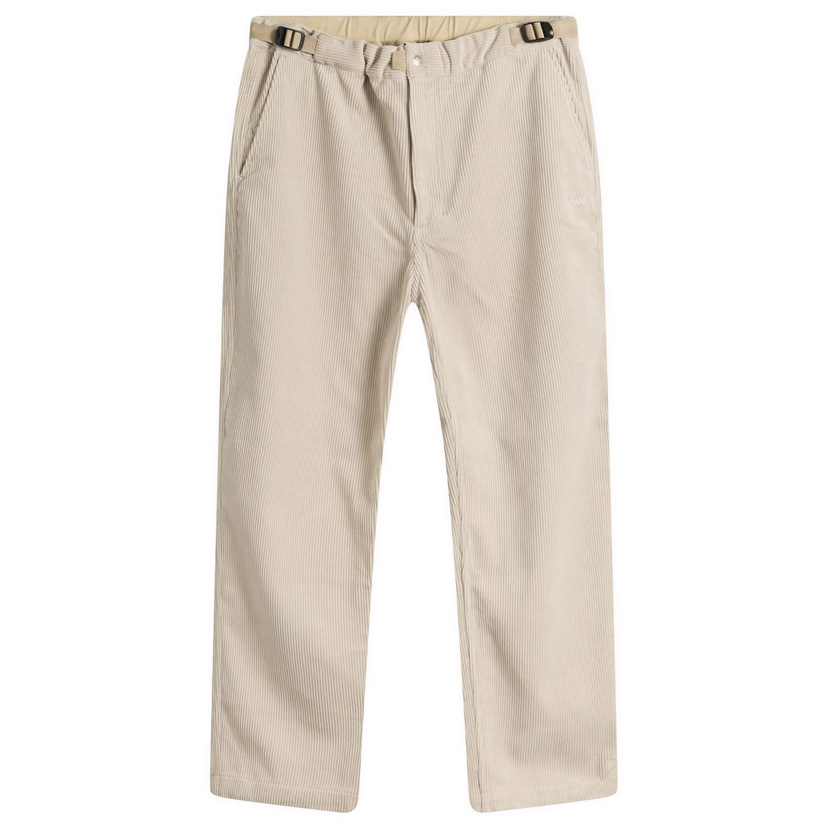 NANGA Men's Corduroy Climbing Trousers in Ivory