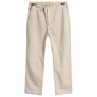 NANGA Men's Corduroy Climbing Trousers in Ivory