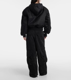 Entire Studios Broad hooded satin bomber jacket