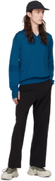 Goldwin 0 Blue Engineered Layer Sweater