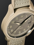 IWC Schaffhausen - Pilot's Top Gun Mojave Desert Automatic 41mm Ceramic, Rubber and Grosgrain Watch, Ref. No.: IW328106