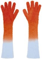 Bonsai Blue & Orange Gradient Gloves