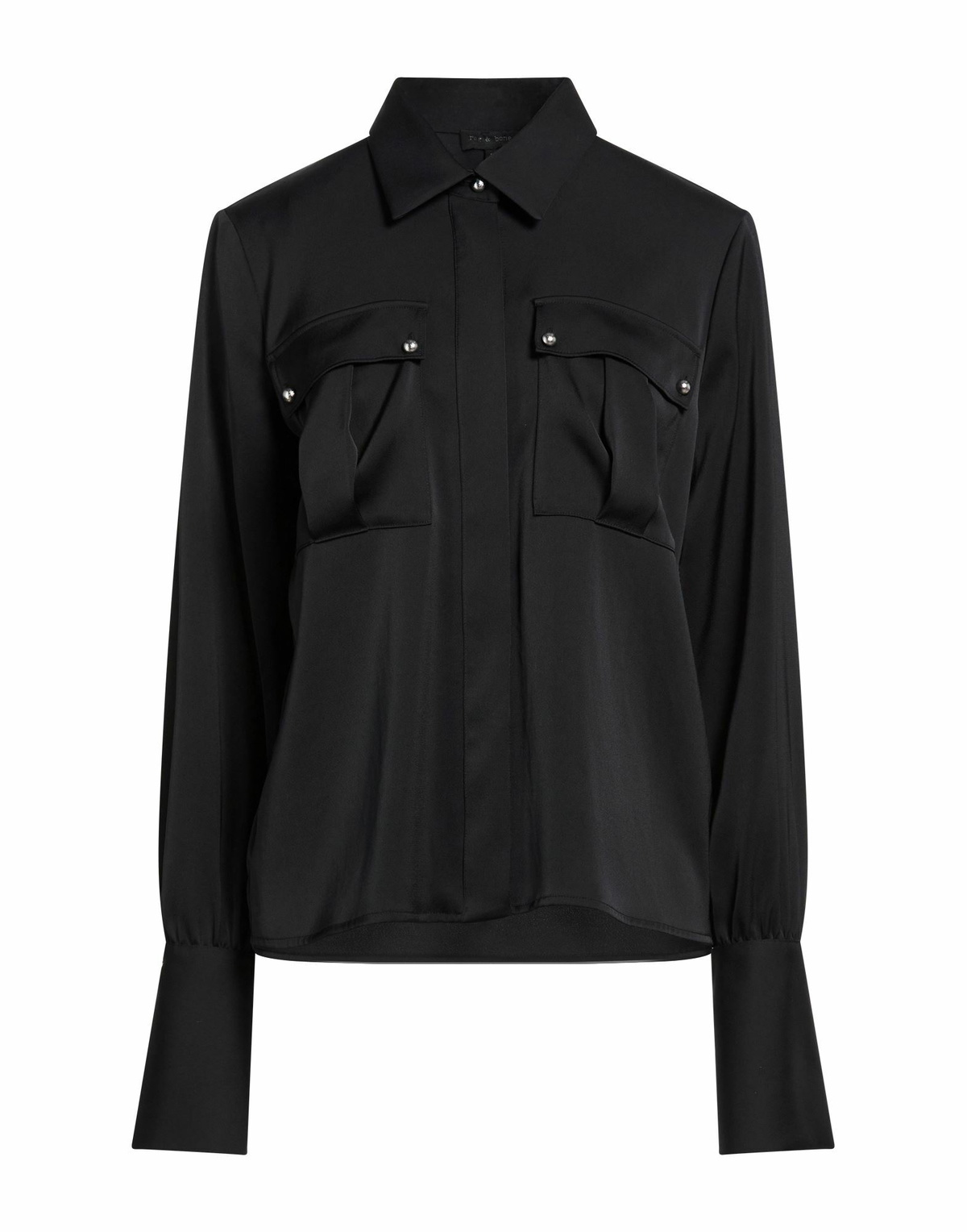 Rag & Bone Womens Shirt in Black