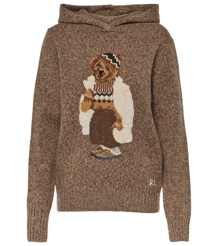 Photo: Polo Ralph Lauren Polo Bear wool and cashmere hoodie