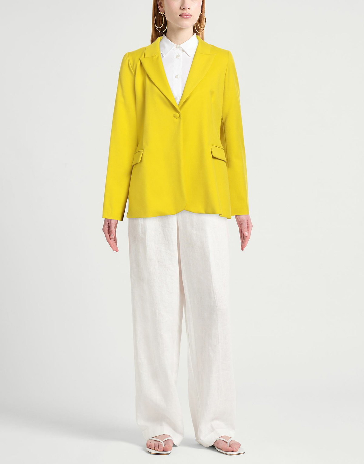Jijil Womens Blazer in Yellow