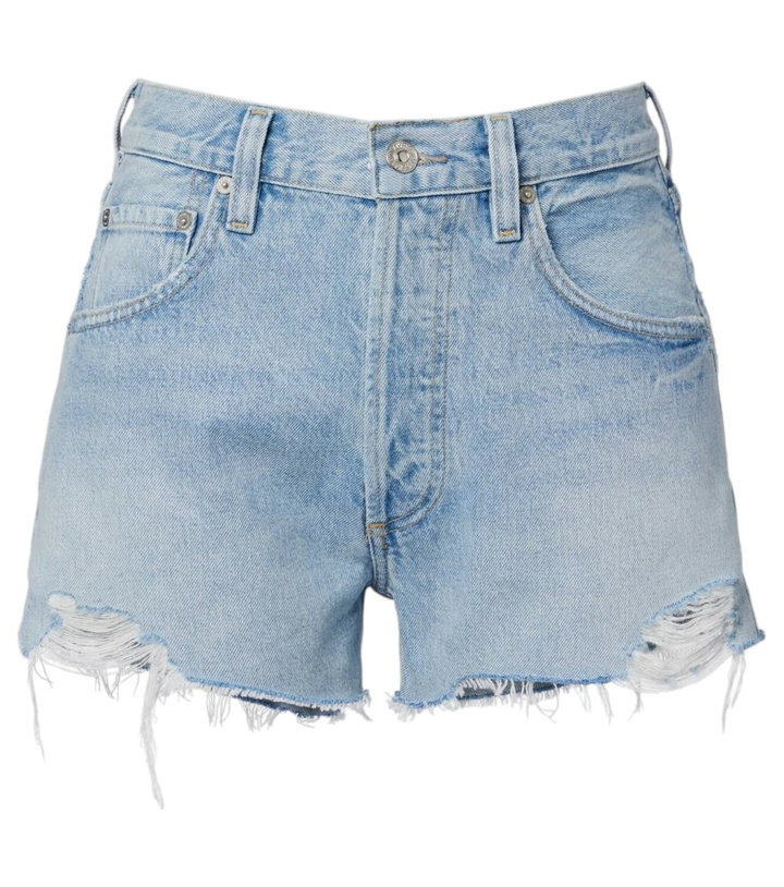 Photo: Citizens of Humanity Loro frayed denim shorts