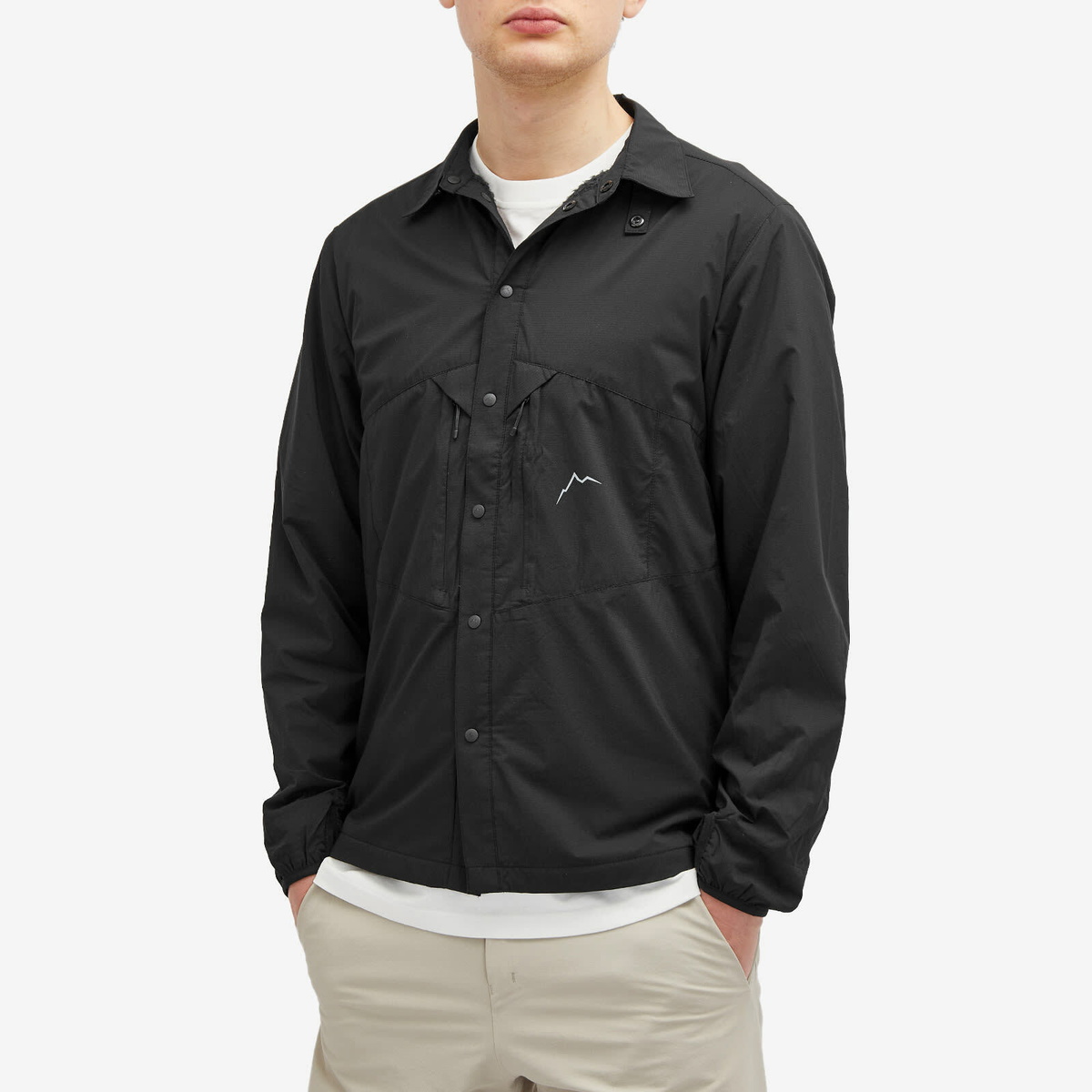 CAYL Men's Alpha Fleece Hiker Shirt in Black CAYL