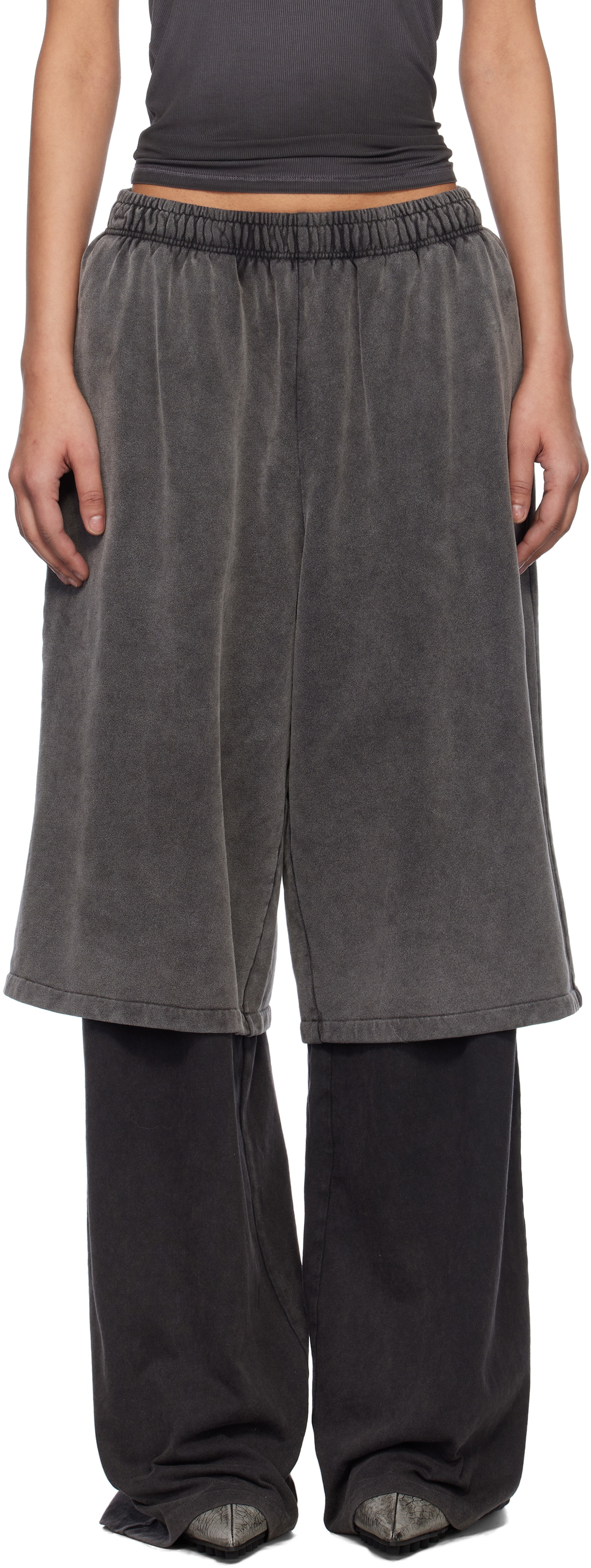 Acne Studios Gray Layered Lounge Pants