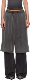 Acne Studios Gray Layered Lounge Pants