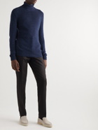 Loro Piana - Baby Cashmere Rollneck Sweater - Blue