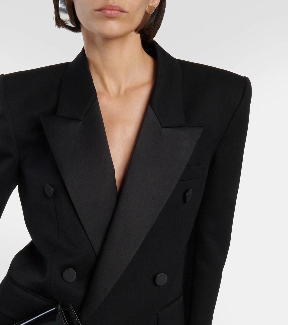 Saint Laurent Grain de poudre tuxedo jacket Saint Laurent