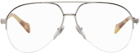Gucci Gold Shiny Endura Aviator Glasses