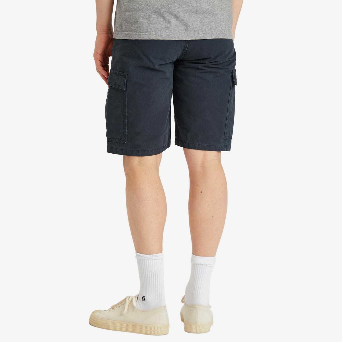 Armor-Lux Men's Cargo Shorts in Rich Navy