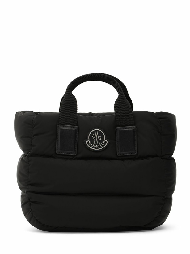 Photo: MONCLER - Mini Caradoc Quilted Nylon Tote Bag